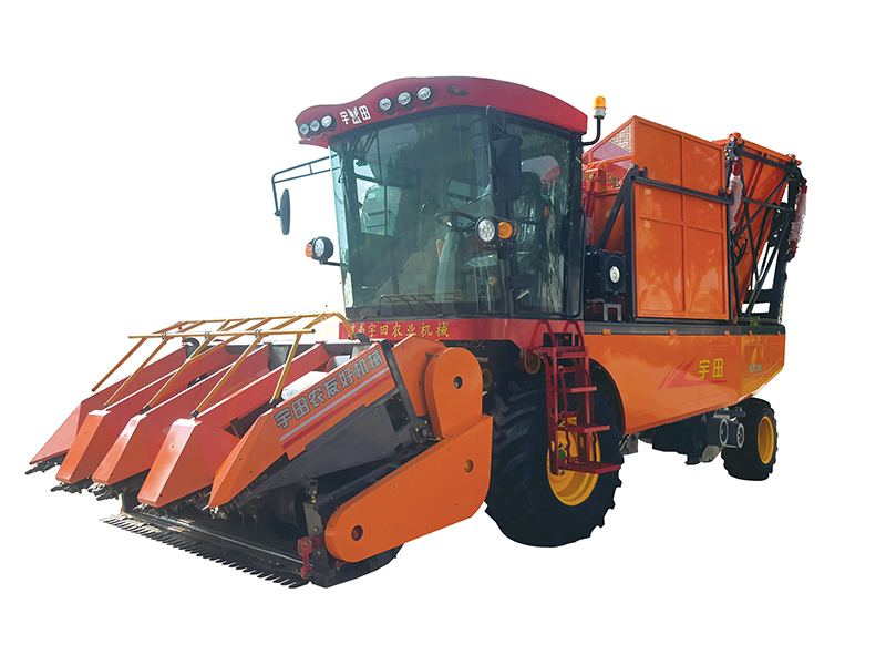 4YZB-4C自走式穗莖兼收玉米收獲機